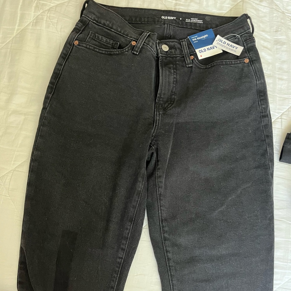 Old navy “High-Rise O.G. Straight; secret smooth pockets” size 8, woman’s